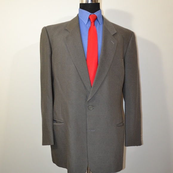 Giorgio Armani 44L Sport Coat Blazer Suit Jacket G
